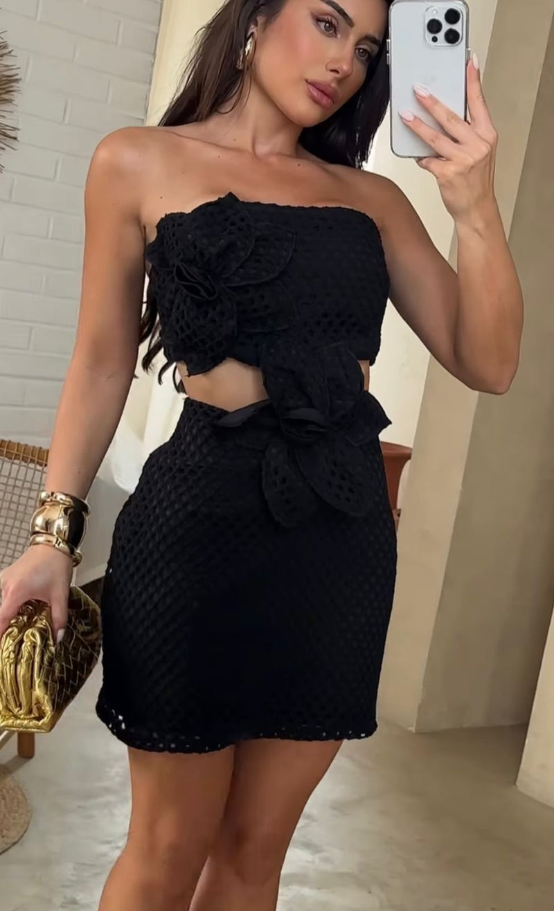 Vestido Crochê